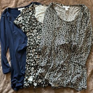 Motherhood maternity nursing top bundle, gently used, medium